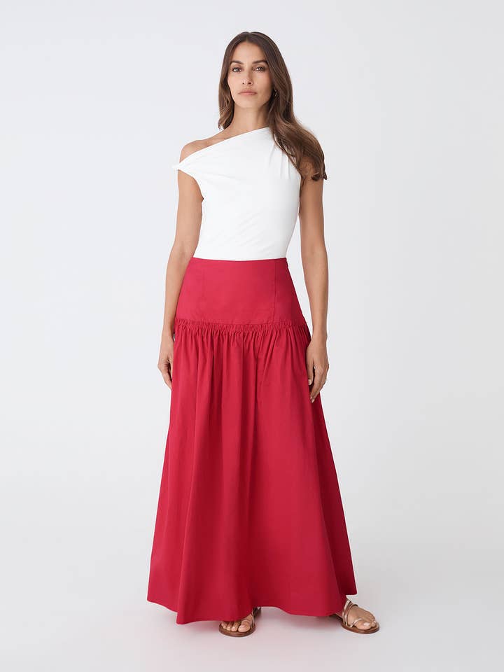Forcast Women's Kayla Cotton Skirt for wholesale by Forcast