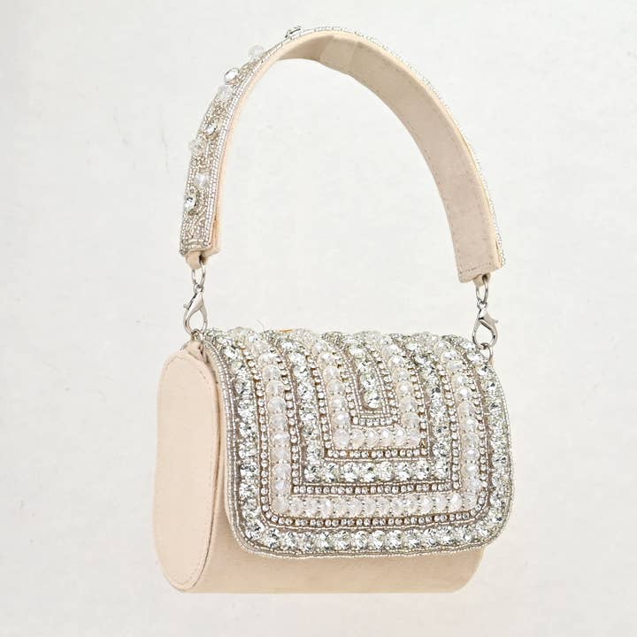 Statement-Tasche Chiclet - Kreideweiß (3er-Pack) für den Großhandel von Noyre Berlin