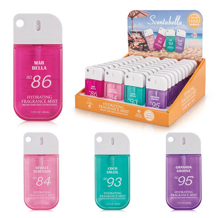 Scentabella Hydrating Fragrance Mist 1.5oz V1 for wholesale by Deluxe Import Trading