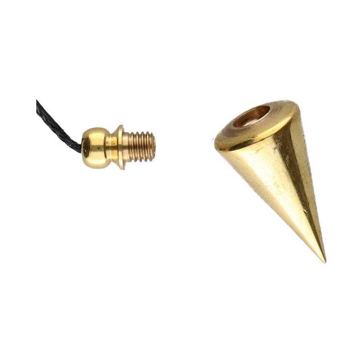 Vives de la Cortada S.L – wholesale Andlig sten/kristall – Konisk Pendel i Brons (BRO51)
