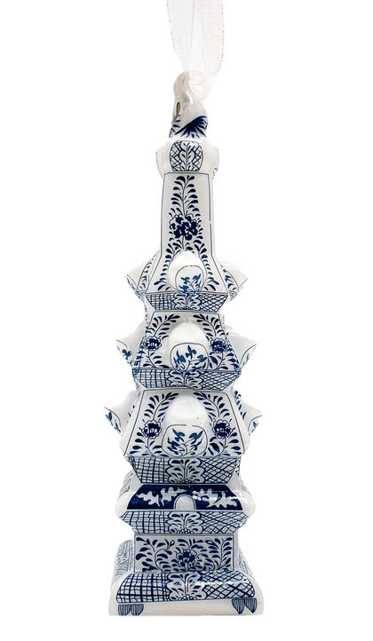 The Enchanted Home - Wholesale Ornament - Blue Tulipiere Ornament (2 Sizes)0