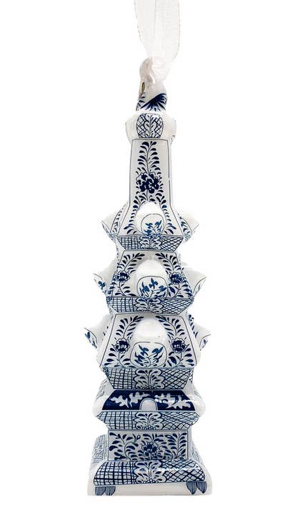 The Enchanted Home - Wholesale Ornament - Blue Tulipiere Ornament (2 Sizes)