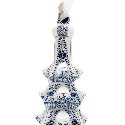 The Enchanted Home - Wholesale Ornament - Blue Tulipiere Ornament (2 Sizes)0