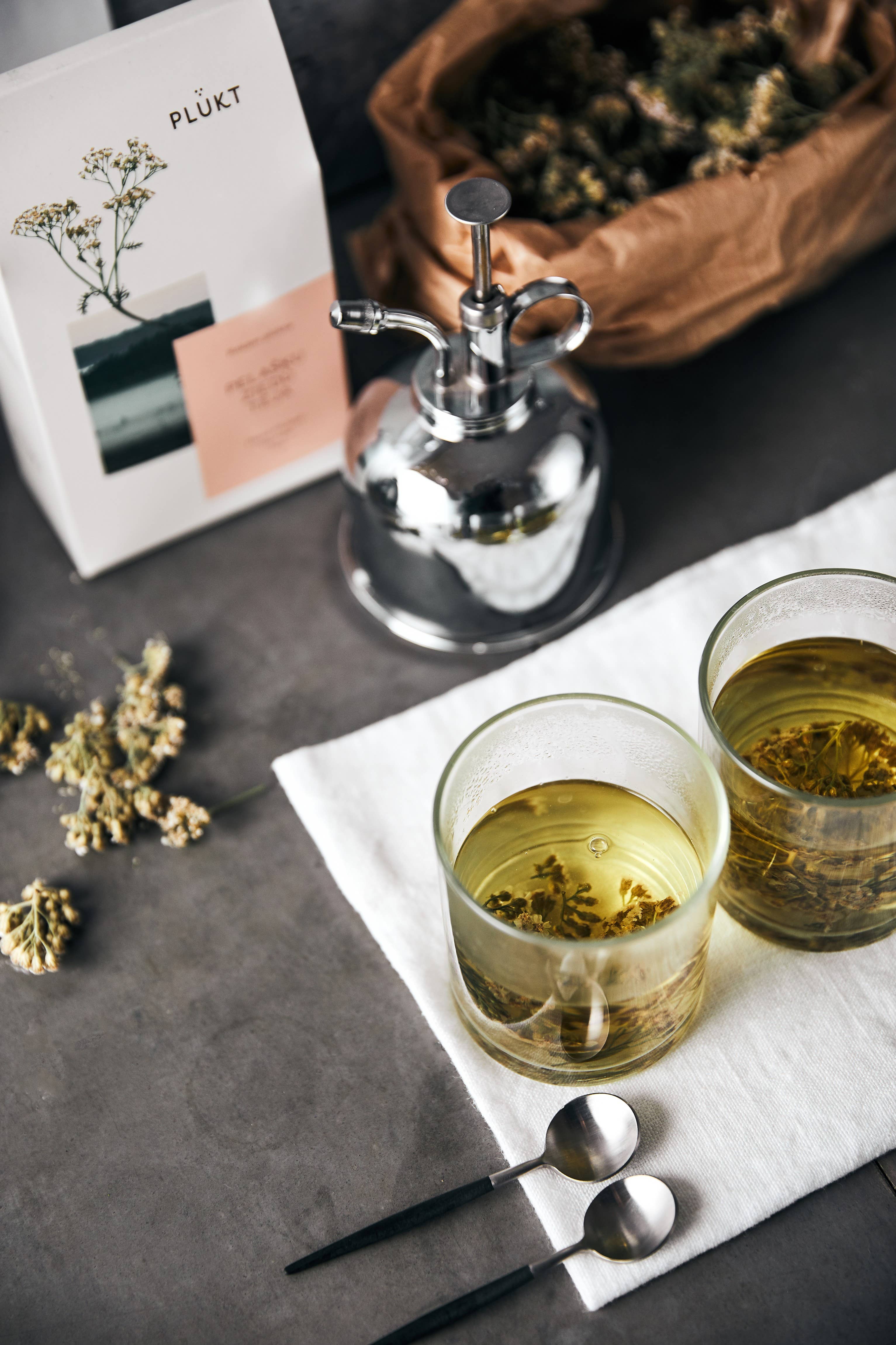 Plūkt – wholesale Loose tea – Yarrow Tea - loose tea, certified organic, herbal tea8