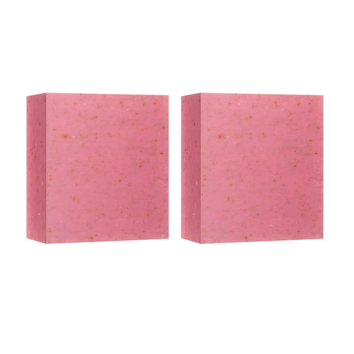 Dr Botanicals La Rose Francaise Facial Cleansing Bar 100g Twin Value Savings Pack for wholesale by skinChemists | Anti-Ageing Skincare