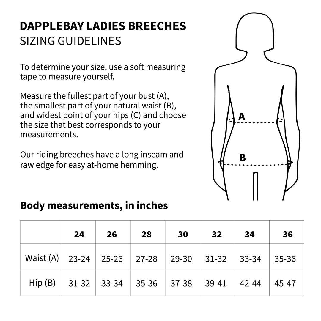 Dapplebay - Wholesale Pants - Women's - Dapplebay Winter Sport Full Seat Breeches10