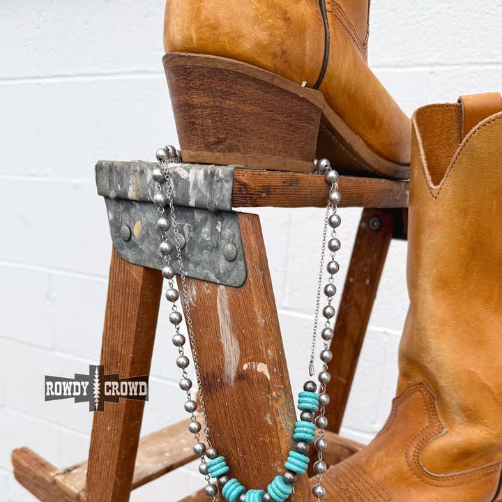 Rowdy Crowd Clothing - Wholesale Beaded/Pearl Necklace - Loretta Layered Necklace0