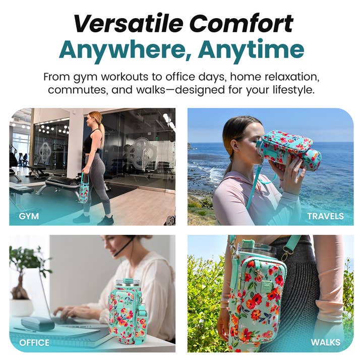 MADE EASY KIT - Wholesale Insulated mug/tumbler - Tumbler Cup Carrier w/ Handle Opening for 40oz Bottles16