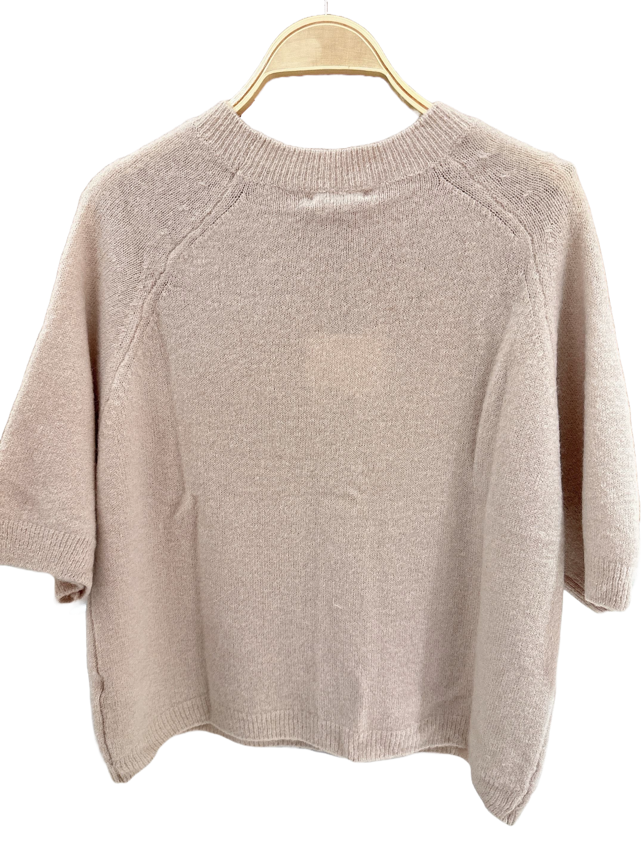 Orice – wholesale Pullovertröja - Dam – Kortärmad rundhalsad stickad tröja - Orice2