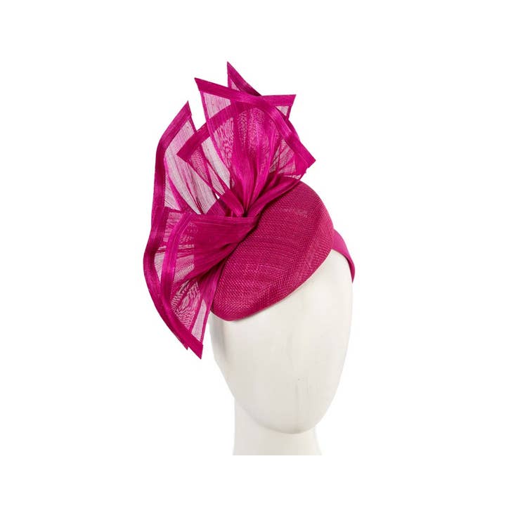 Max Alexander by Cupids Millinery Melbourne - Wholesale Fascinator hat – Women's - Pillbox fascinator with silk abaca sails20