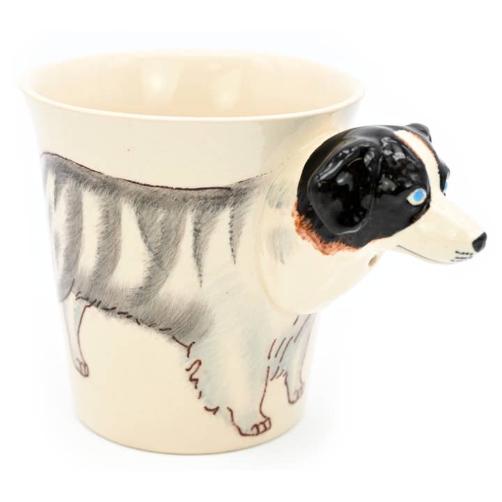 Art Floral Trading LLC - Wholesale Coffee Mug - MUG135 Australian Shepherd mug 10 oz