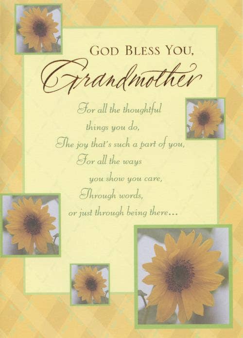 DICKENS INC. - Wholesale Mother's Day Card - Mother's Day Grandmother Religious | GRTC | SM | 00173J0