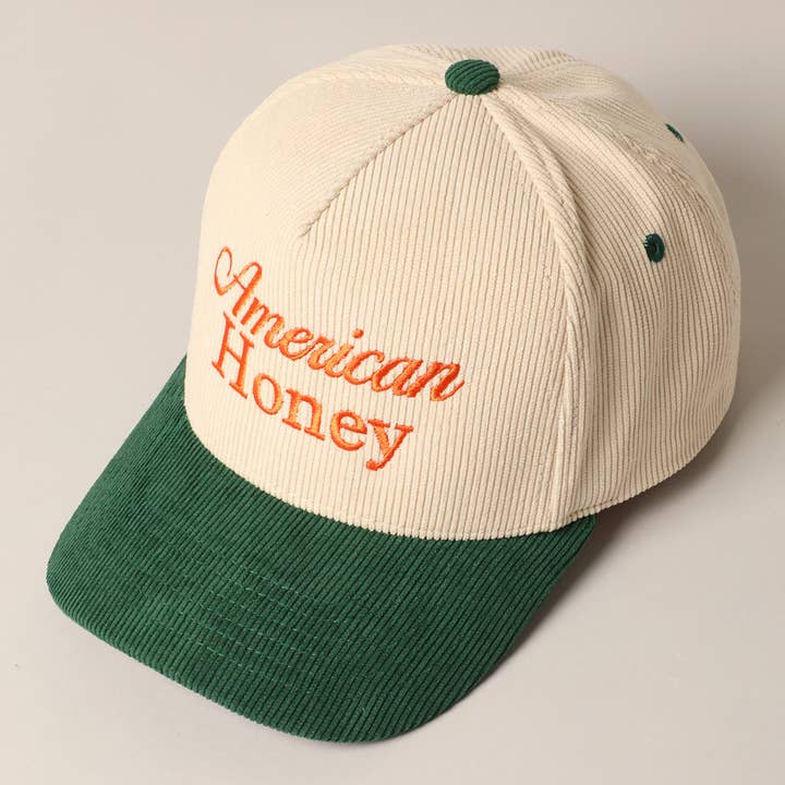 Fashion City - Wholesale Trucker Hat - Unisex - American Honey Corduroy Trucker Baseball Cap13