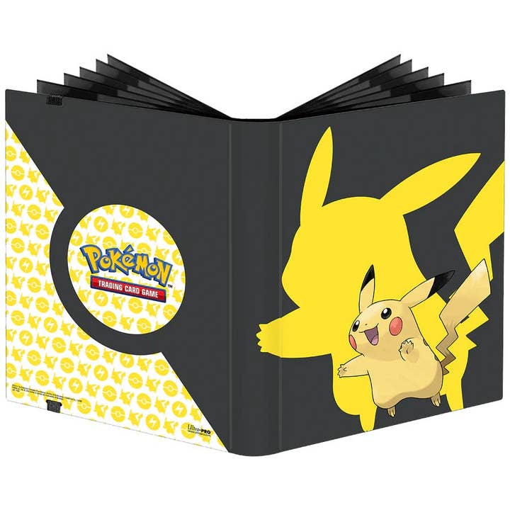Pikachu 9-Pocket PRO-Binder for Pokémon Cards Ultra Pro for wholesale by Cardshouse