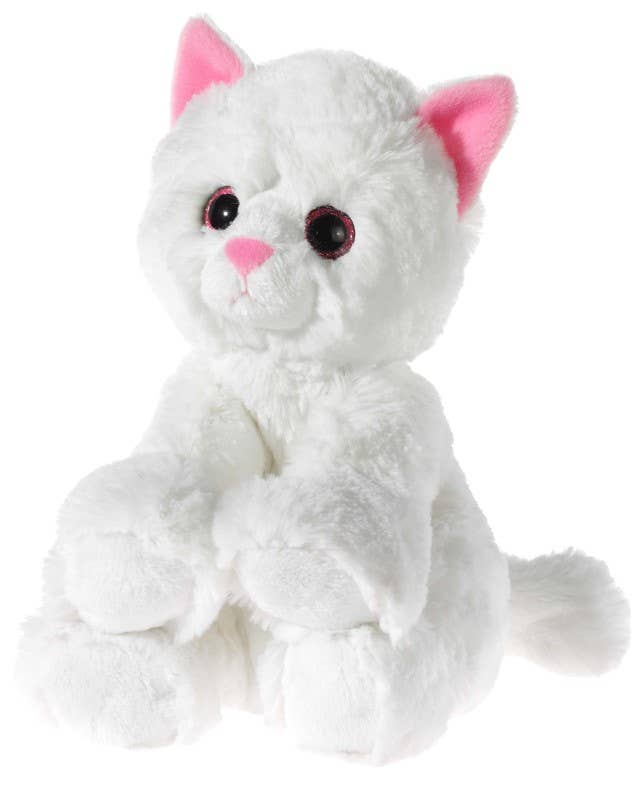 Heunec - Wholesale Stuffed/Plush Toy - Kids & Baby - Glitter Kitty Cat Baby White #0