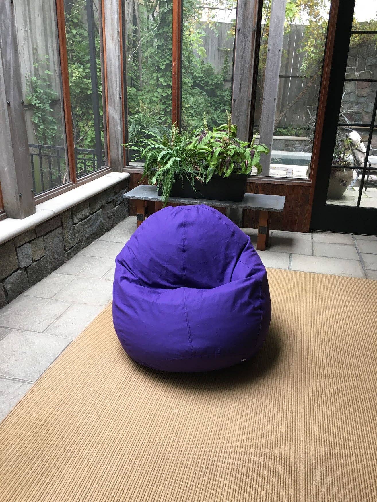 Bean Products - Wholesale Chair - ComfyBean Family Bean Bag Loveseat - Cotton, Organic Cotton, Hemp5