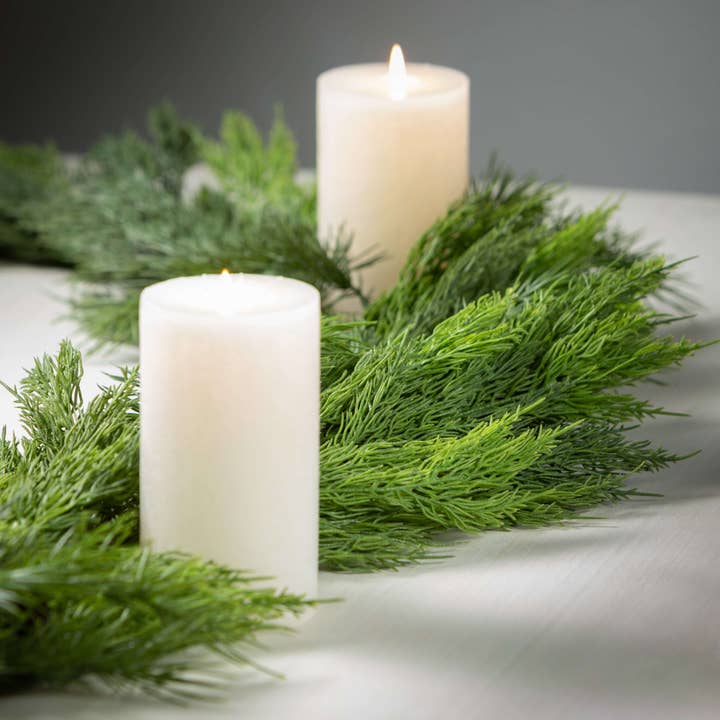 Sullivans Home Decor - Wholesale Bunting/Garland - Lush Green Cedar Garland