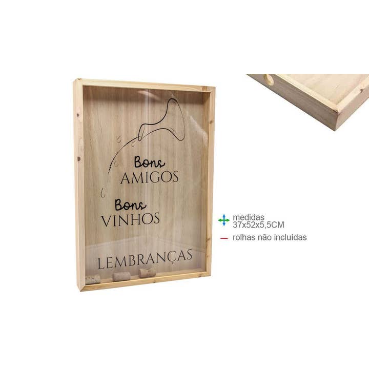 Esoterica Arte - Wholesale Picture Frame - Wall Corks Wood/Glass 37x52x5.5cm