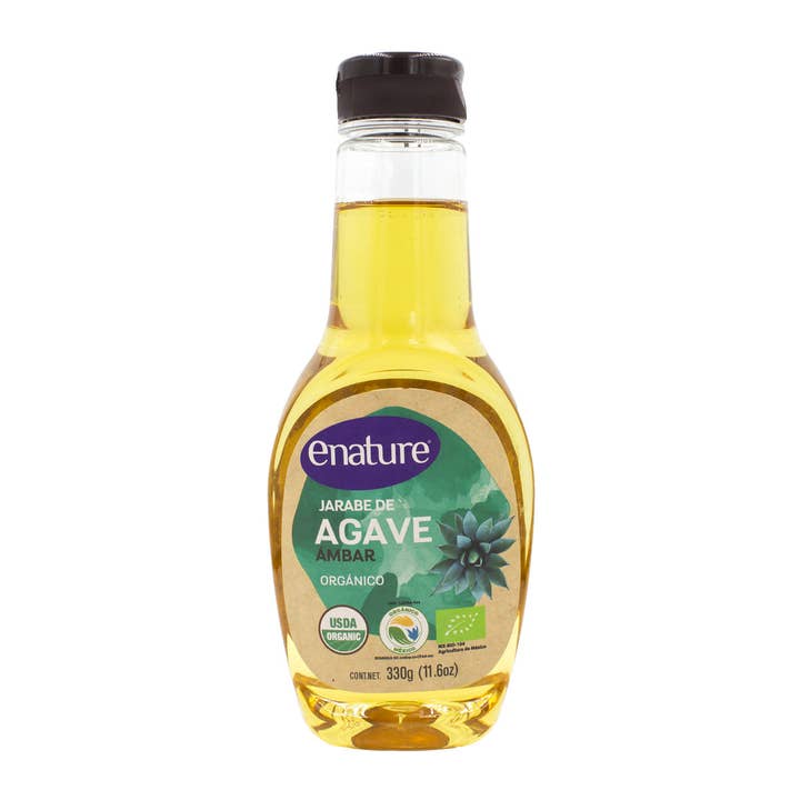 Xarope de Agave Org Âmbar 330g por atacado de Enature