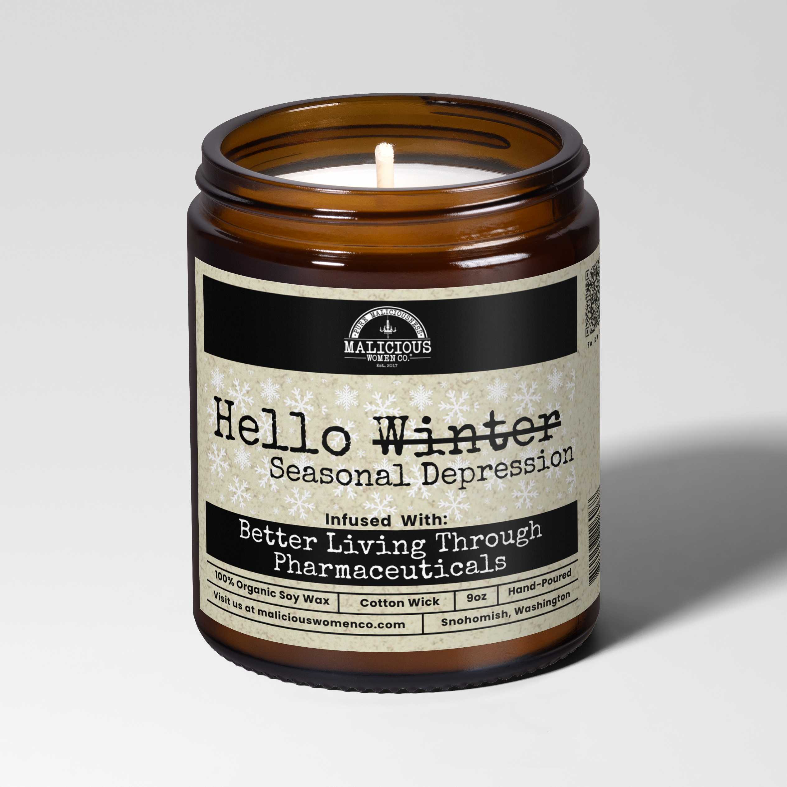 Malicious Women Candle Co - Wholesale Jar/Filled Candle - The Seasonal 24 Candle Collection4