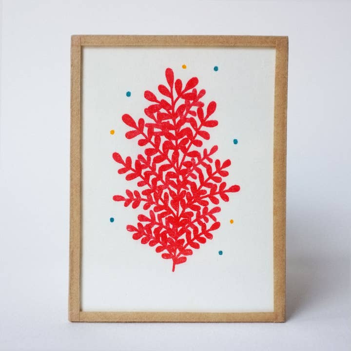 Mini floral frame No.19 for wholesale by Atelier Nougatine