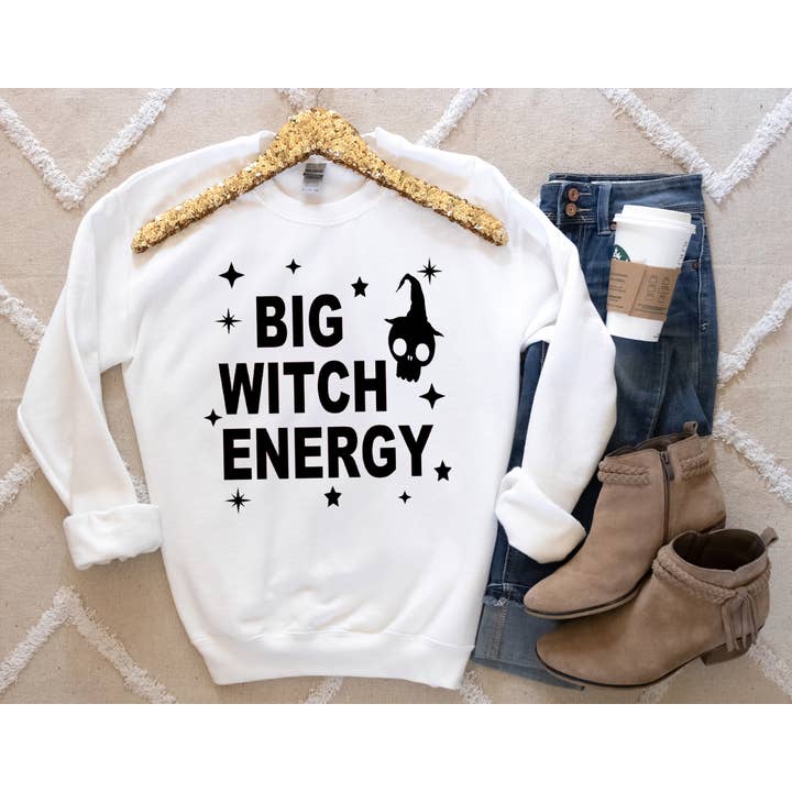Big Witch Energy Sweatshirt for wholesale by A & O Co.