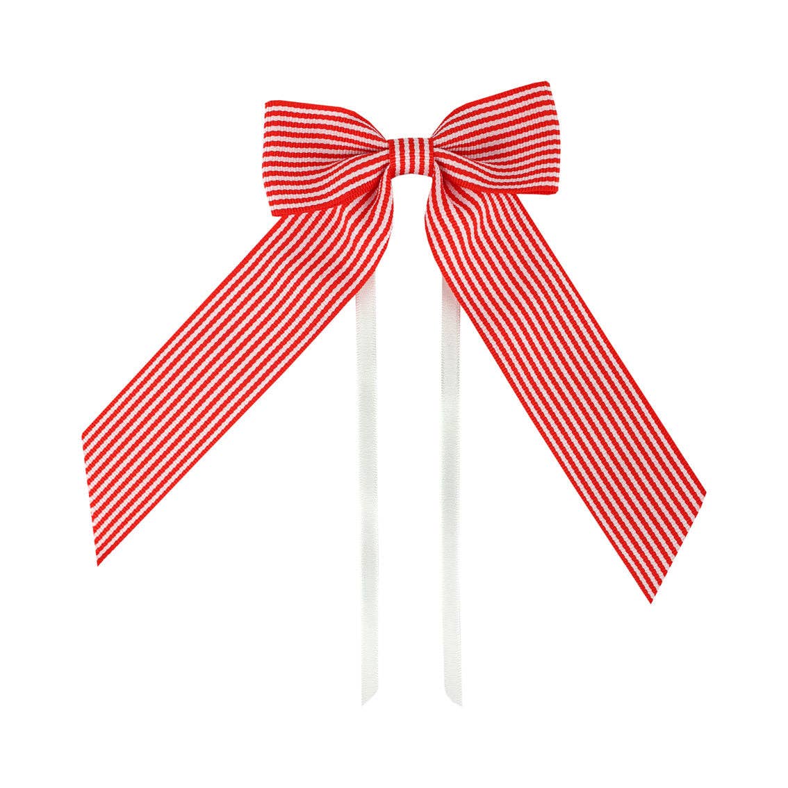 Talking Tables EU - Wholesale Bow - Gift Wrapping - Candy Christmas Red & White Stripe Velvet Bow0