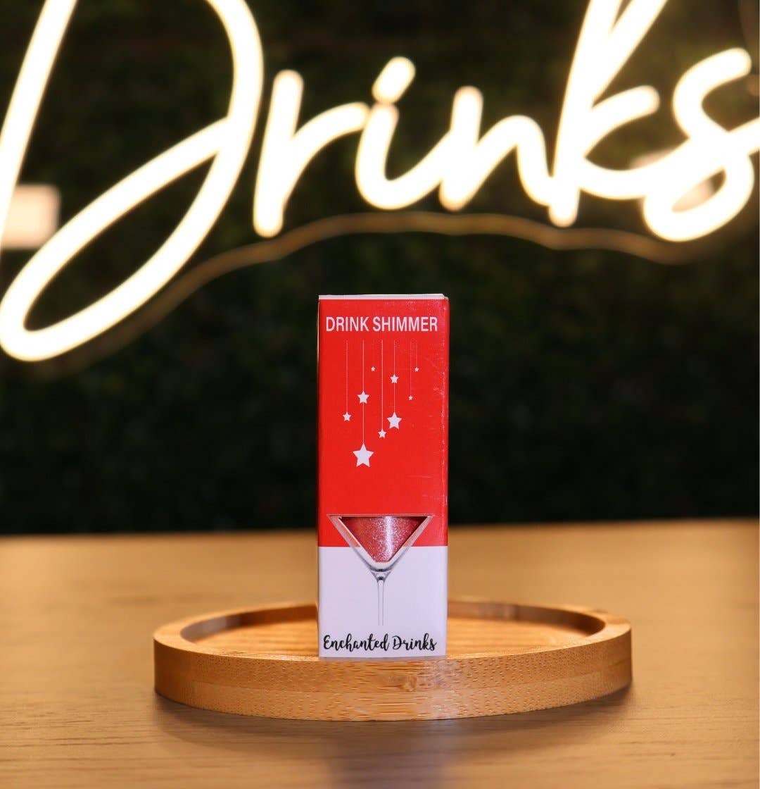 Enchanted Drinks - Wholesale Cocktail Mix/Syrup - Red Drink Shimmer2