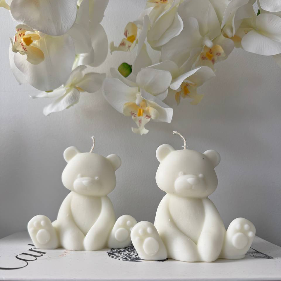 Viini Fire - Venta al por mayor Velas de diseño llamativo - Vela oso bebé0