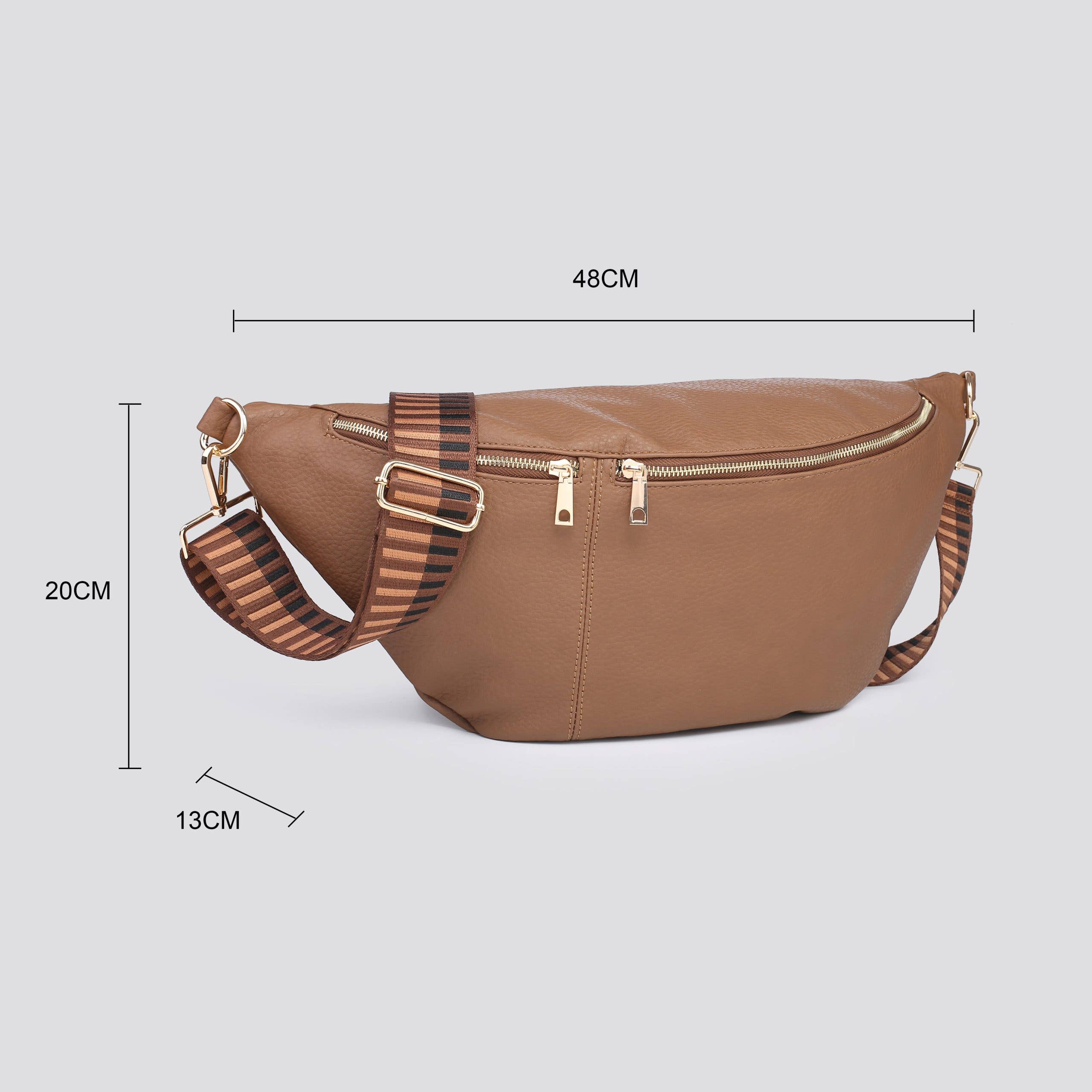 House of Milano – Großhandel Bauchtasche – Damen – 3234 Extra Große Gürteltasche6