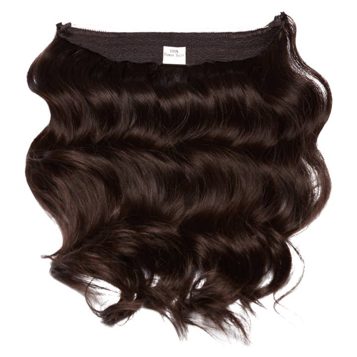 Halo Style Extension - #3 - Dark Brown W/ Reddish Tones for wholesale by Fortune Wigs