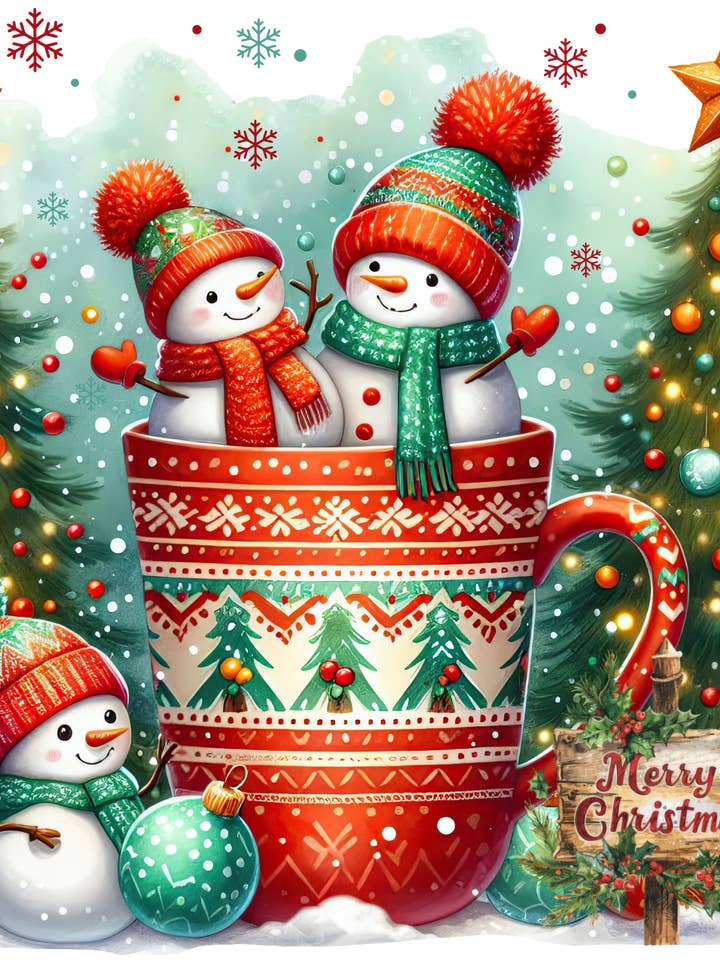 Holiday Cheer Snowman Tumbler for wholesale by Smiles & Styles Boutique