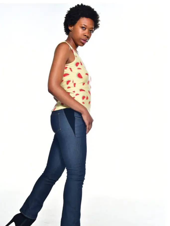 Classic 2 - Bootcut - Mid Rise - Regular - Dark Blue Wash for wholesale by Brilliant You Denim