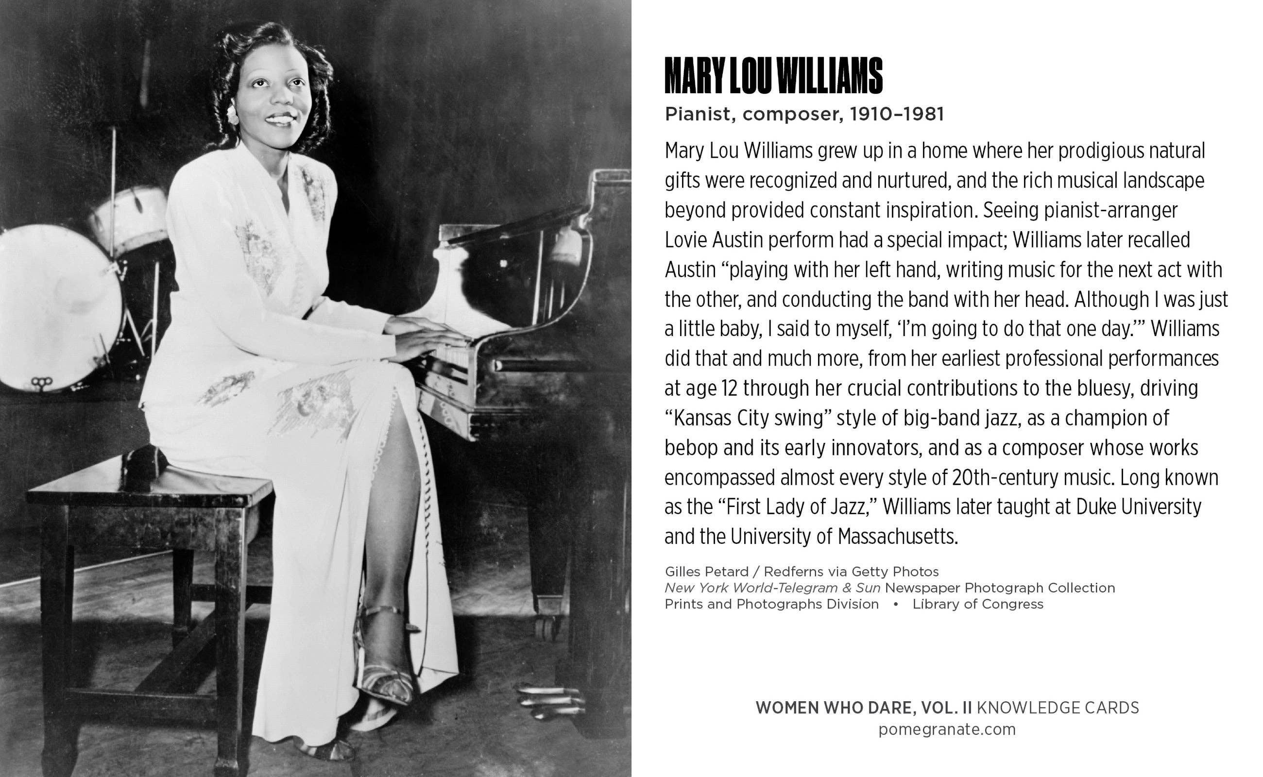 Pomegranate - Wholesale Card Game - Women Who Dare, Vol. II Knowledge Cards3