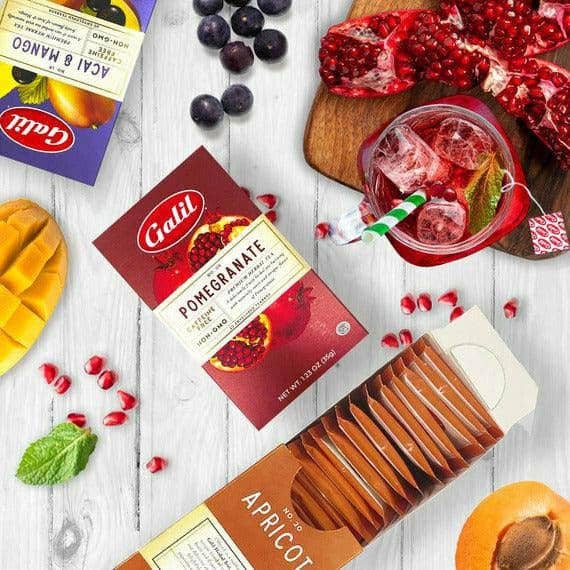 Galil Brands - Wholesale Tea Bags - Acai & Mango Herbal Tea | 20' Tea Bags | 1.23 oz | Galil3