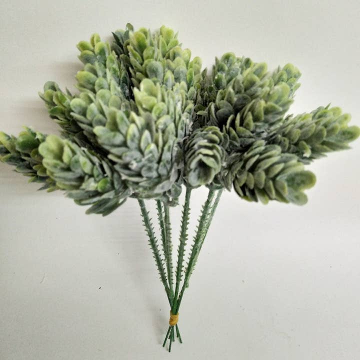 Sweet Home Deco - Wholesale Kunstbloemen - 7''T Kunstmatige Hop Groen Ambachtelijke Picks voor Bloemontwerpen2