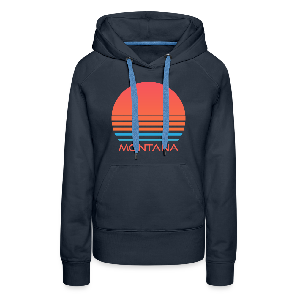 Hey Mountains - Wholesale Hoodie - Women's - Premium Women's Montana Hoodie - Retro 80s3