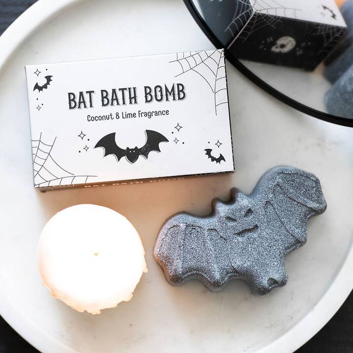 WONDER IMPORTS AUSTRALIA - Wholesale Bath bomb/fizz - Bat Shaped Coconut & Lime Bath Bomb1