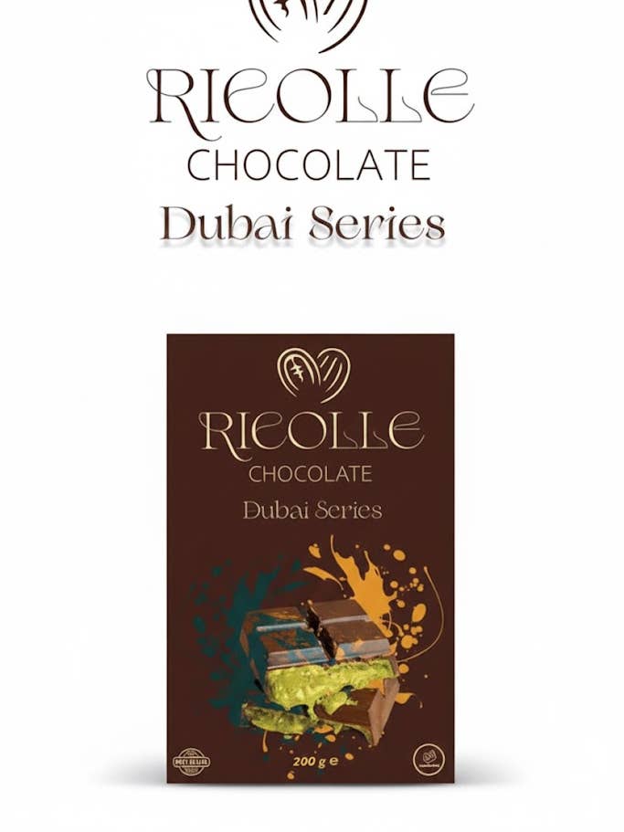 Ricolle Dubai Série de Chocolate Coleção Premium Turca por atacado de Aladdin