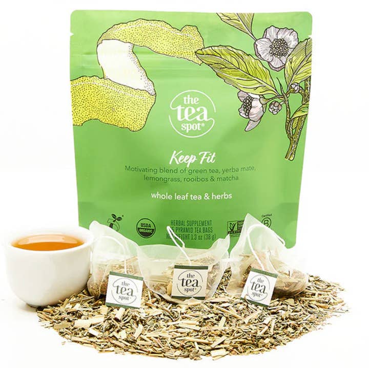 Keep Fit, Organic Green Tea for wholesale by The Tea Spot