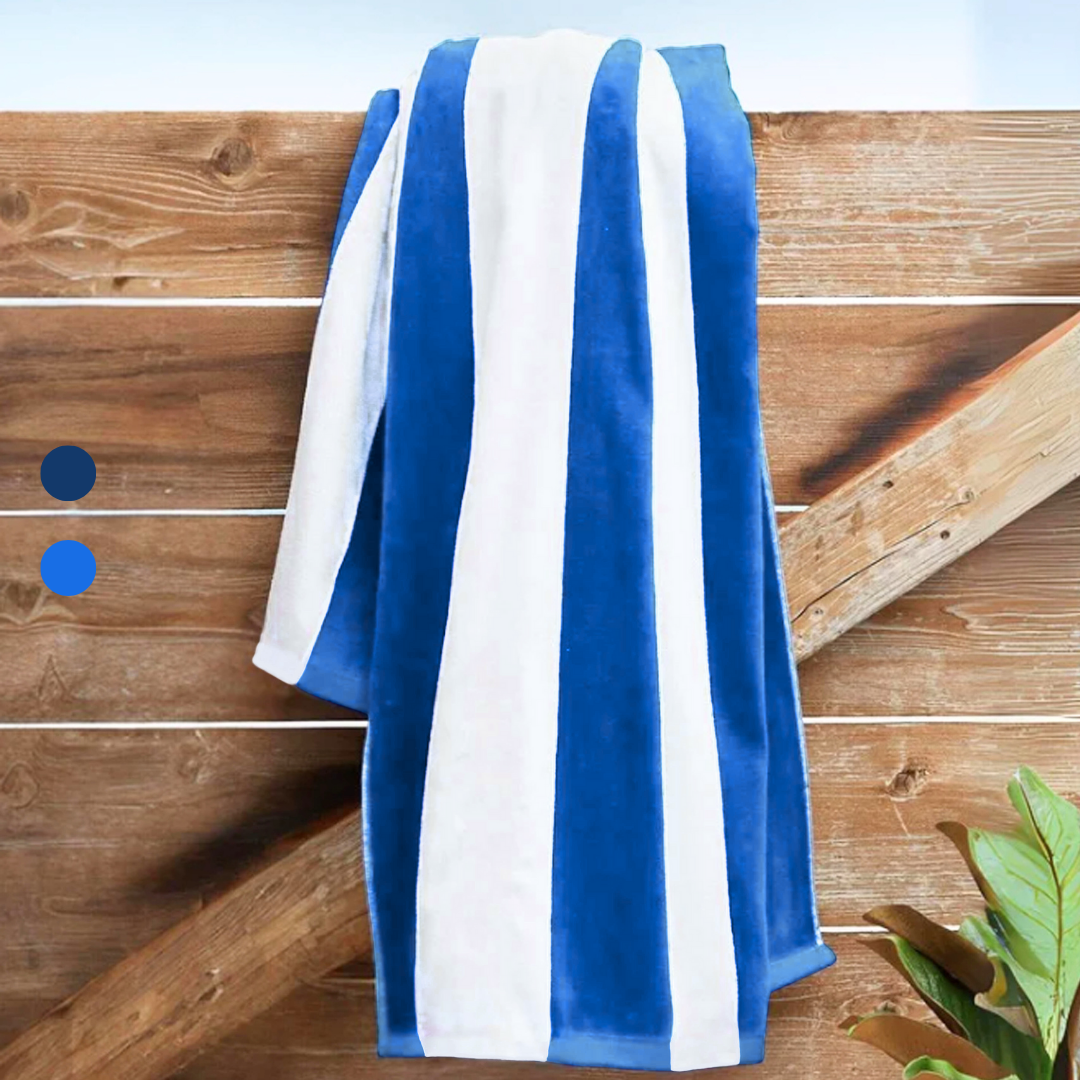 Pro Towels - Vente Serviette de plage - Serviette de plage Cabana standard : 100 % velours éponge de coton10