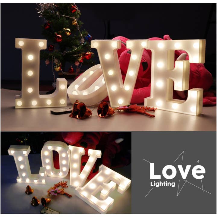 Glow Neon - Wholesale Neon Sign - Letter LED Lights, Wedding Happy Birthday Party Decor3