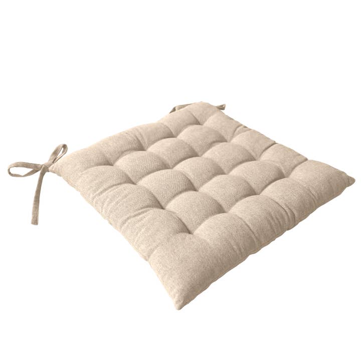 DECOSTARS - CmaDECO - Wholesale Chair Cushion - Quilted chair pad, 38 x 38 cm, Heather look, DUNE 3