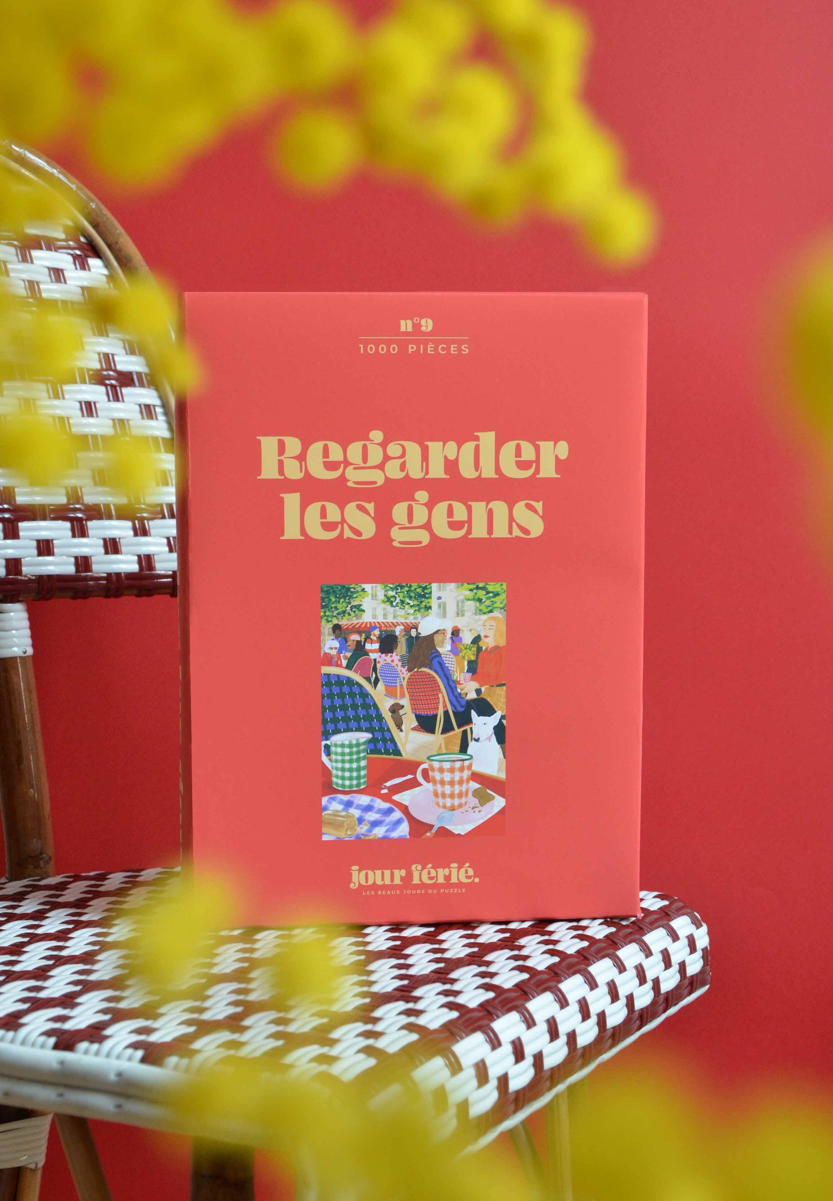 Jour Ferie – Puzzle - Adulto por atacado – Quebra-cabeça Watch People com 1000 peças2