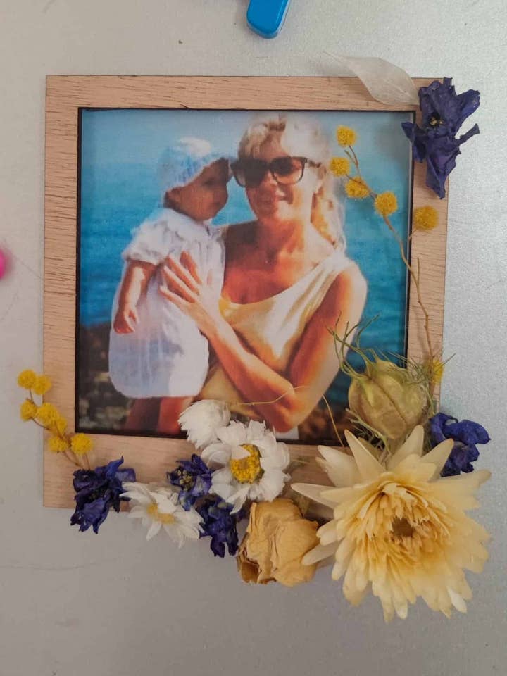 Droogbloemen fotolijst voor wholesale door Botanique & Vieilles Dentelles