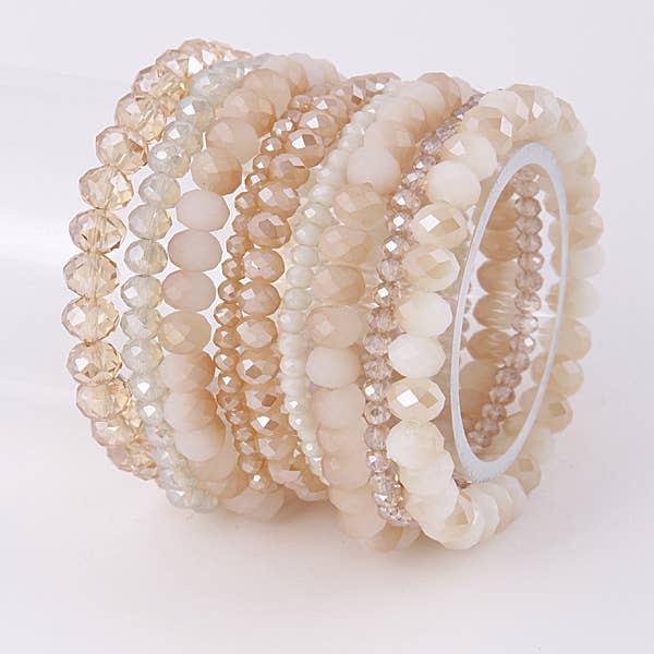 3AM BY H&D ACCESSORIES - Vente Bracelets à breloques/pendentifs - Bracelet à perles de différentes tailles.5