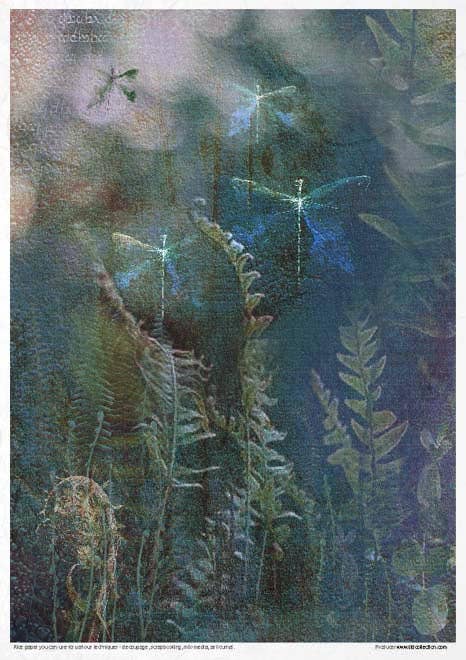 ITD Collection - Vente Matériels de bricolage - RP004 - Ensemble Créatif en Papier de Riz - 11 pièces x A4 / 8,27x11,7 pouces4