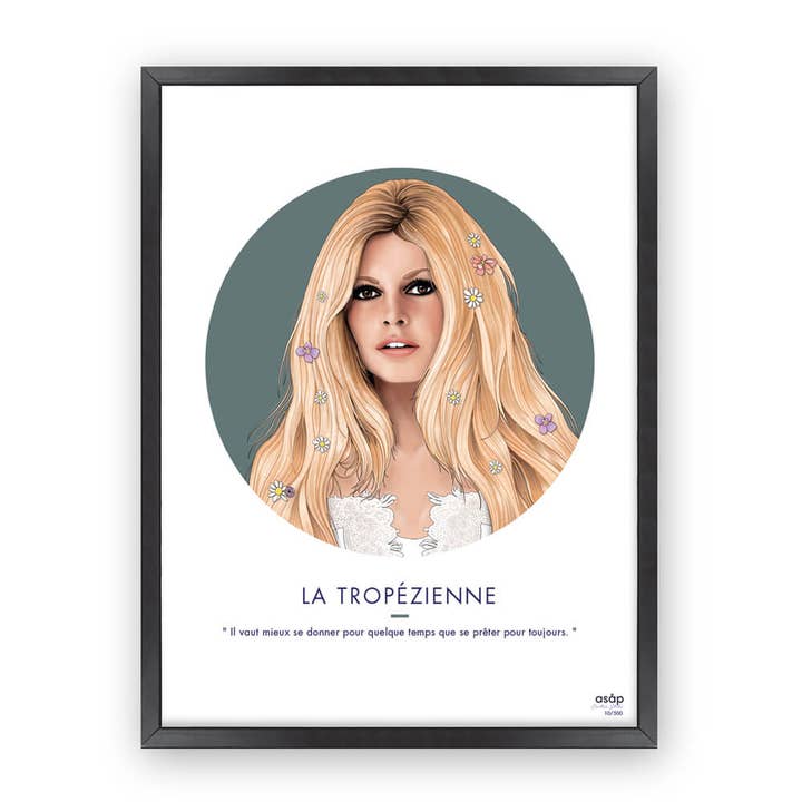 Poster - “La Tropezienne” - 30x40 cm for wholesale by ASÅP Creative Studio