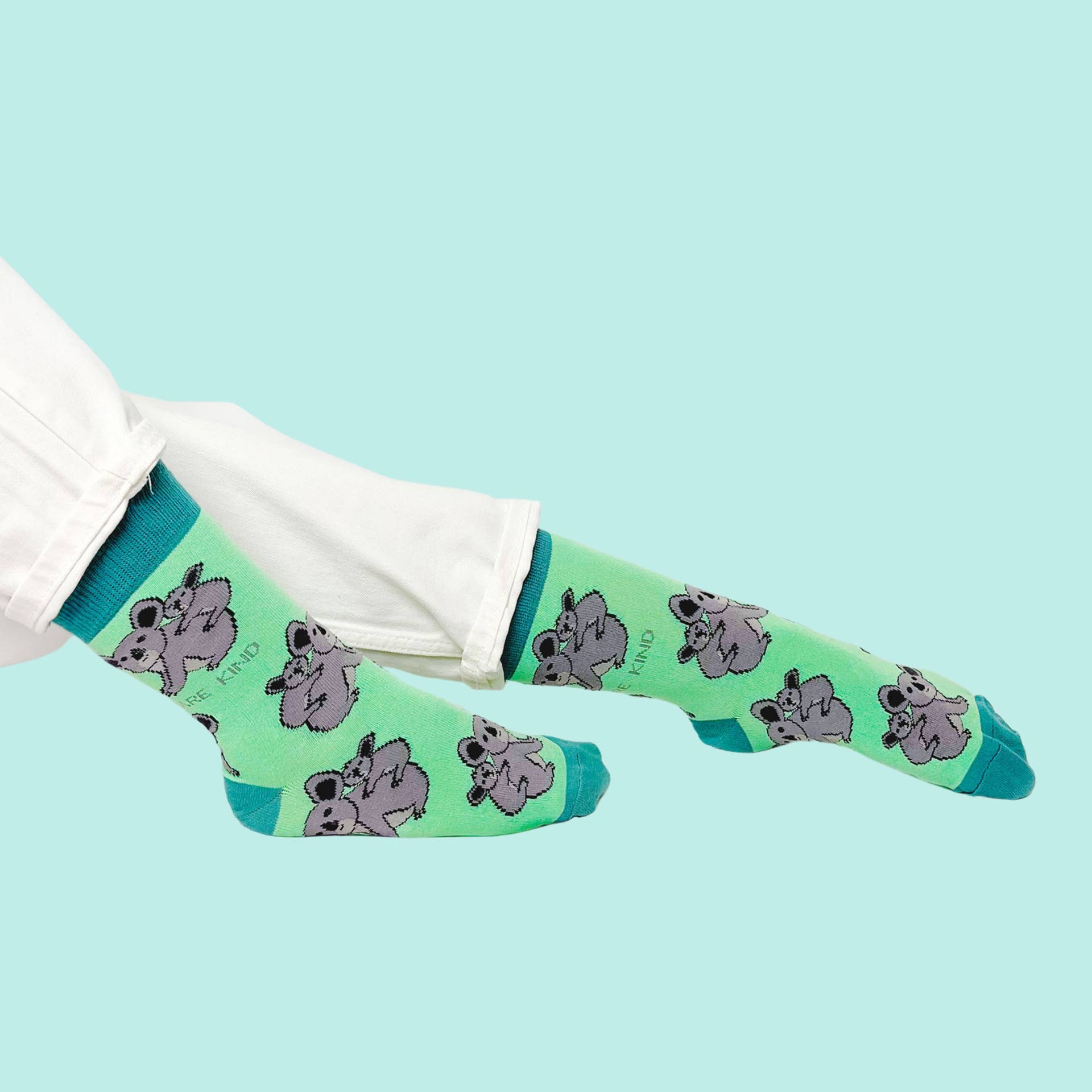 Bare Kind Socks - Wholesale Socks - Unisex - Koala Socks | Bamboo Socks | Green Socks | Australia Socks5