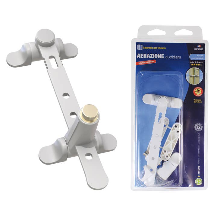 Airlock knop Wit BL 1 stuk voor wholesale door Idea Casa